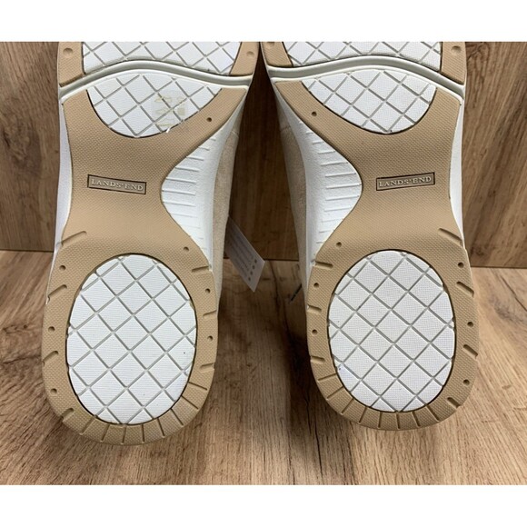 Lands' End Women's Shoes Suede Comfortable Walking Camel Brown 2108979 Size 13 D - Picture 14 of 16